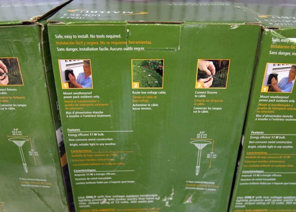 BrightScapes Malibu Landscape Lights