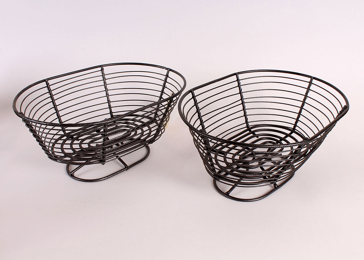 Metal Wire Baskets and Decor