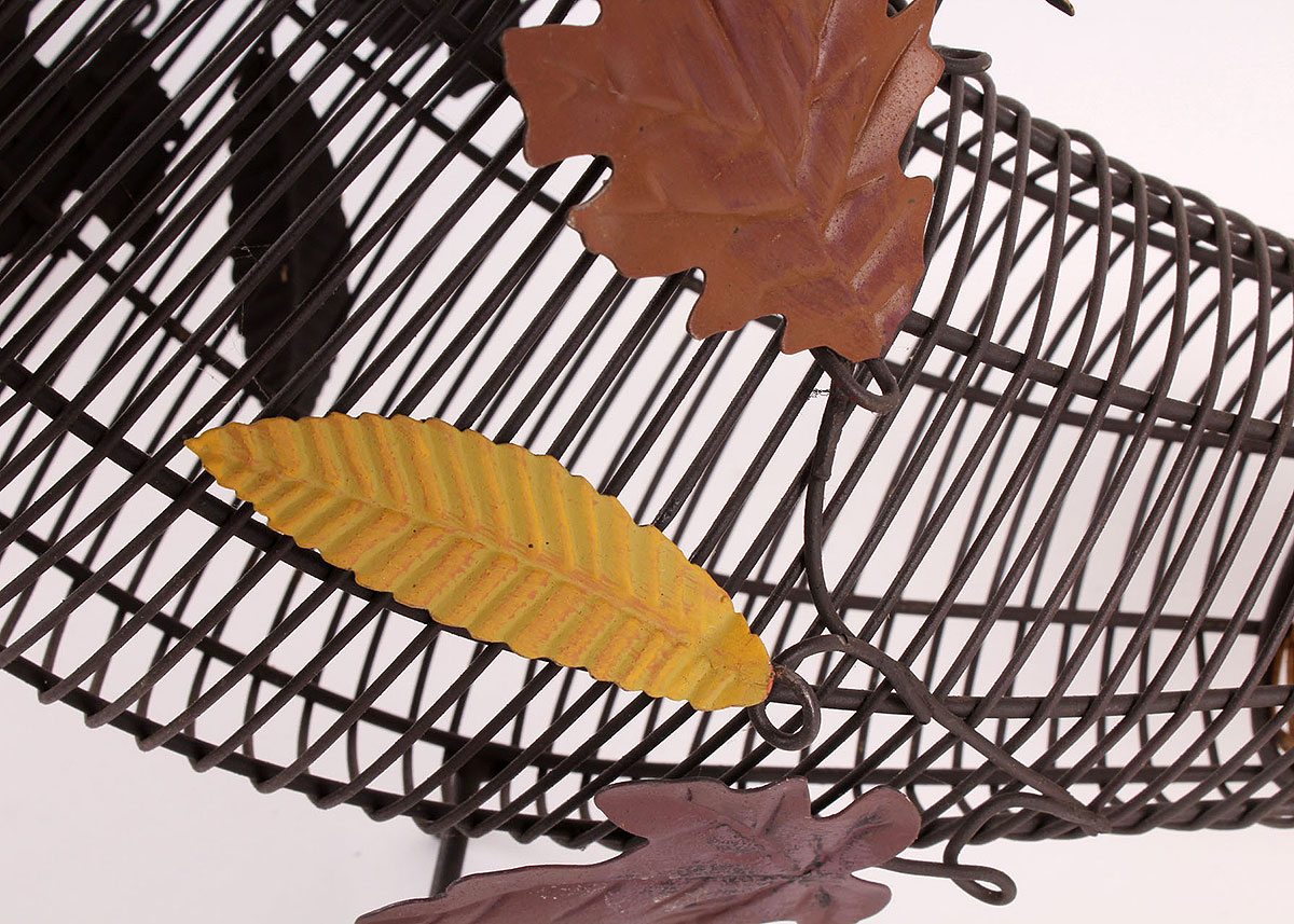 Metal Wire Baskets and Decor