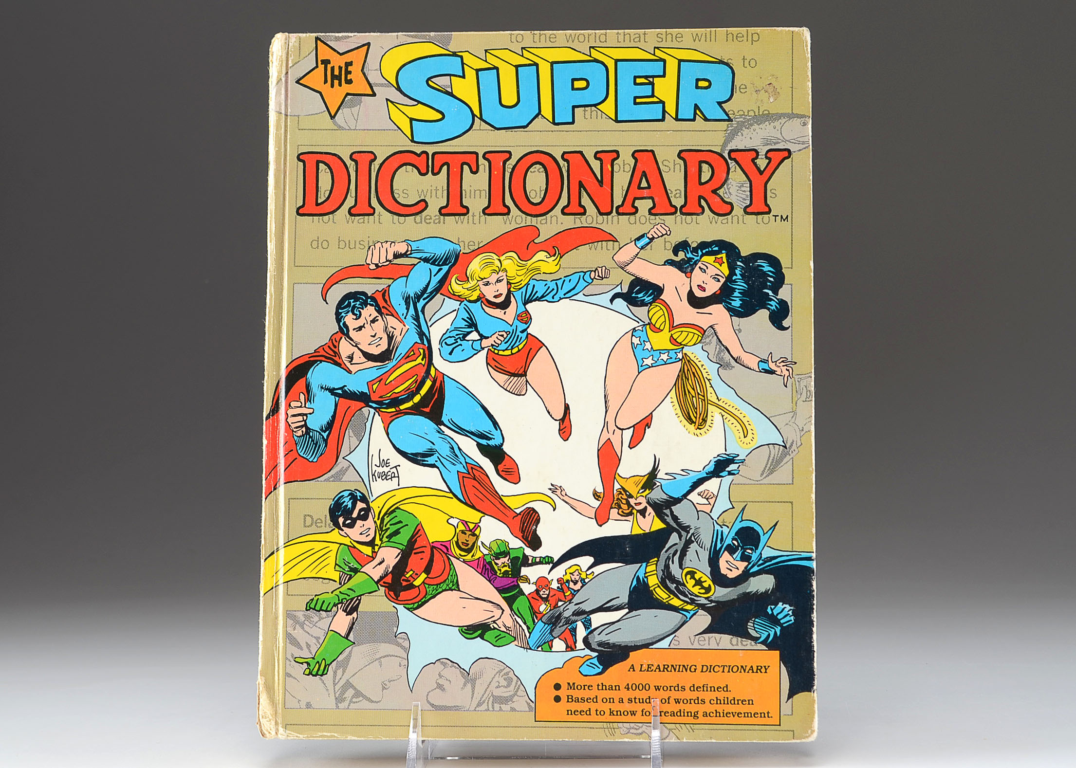 "The Super Dictionary" With DC Comics Reference, circa 1978