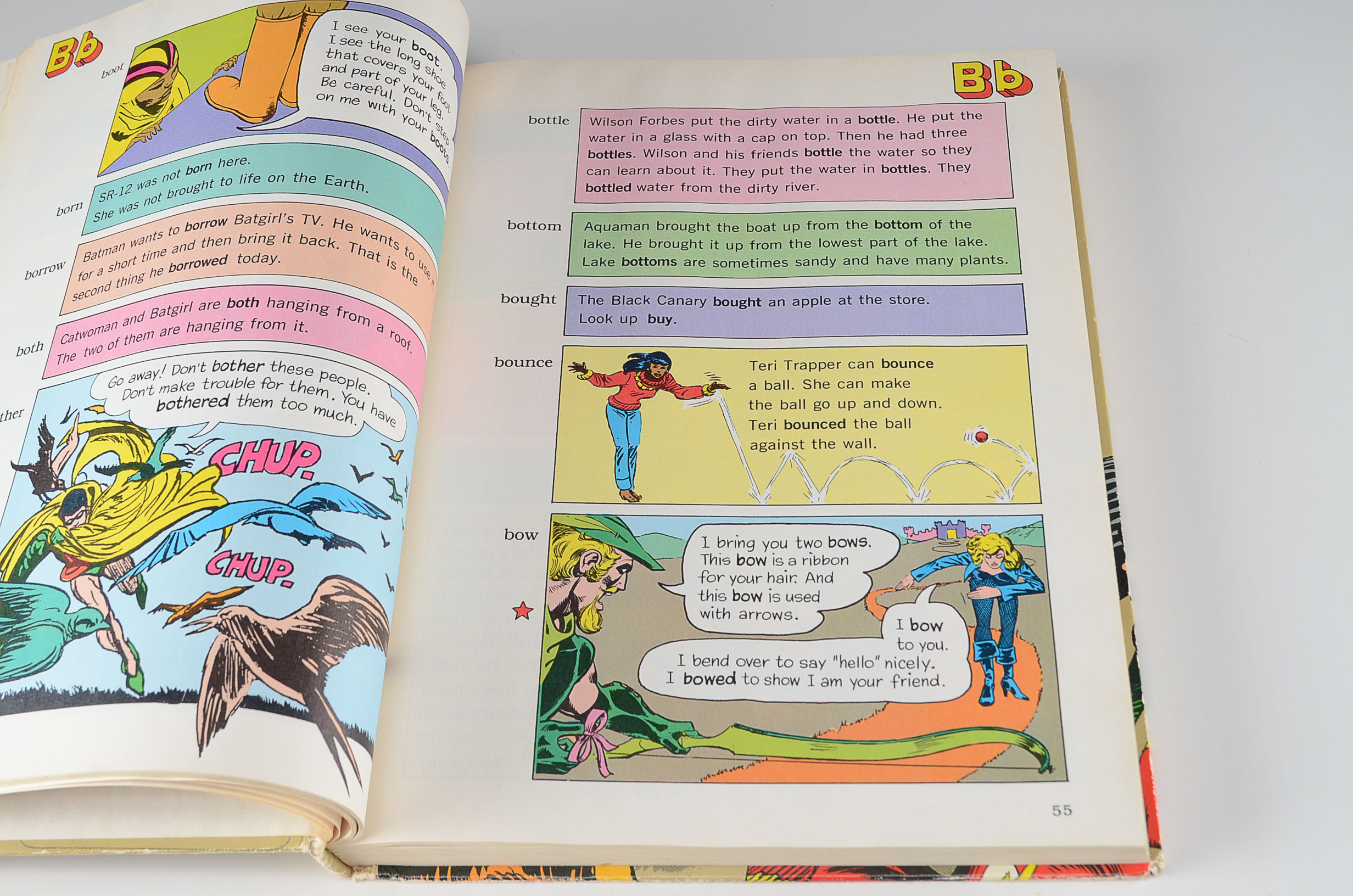 "The Super Dictionary" With DC Comics Reference, circa 1978