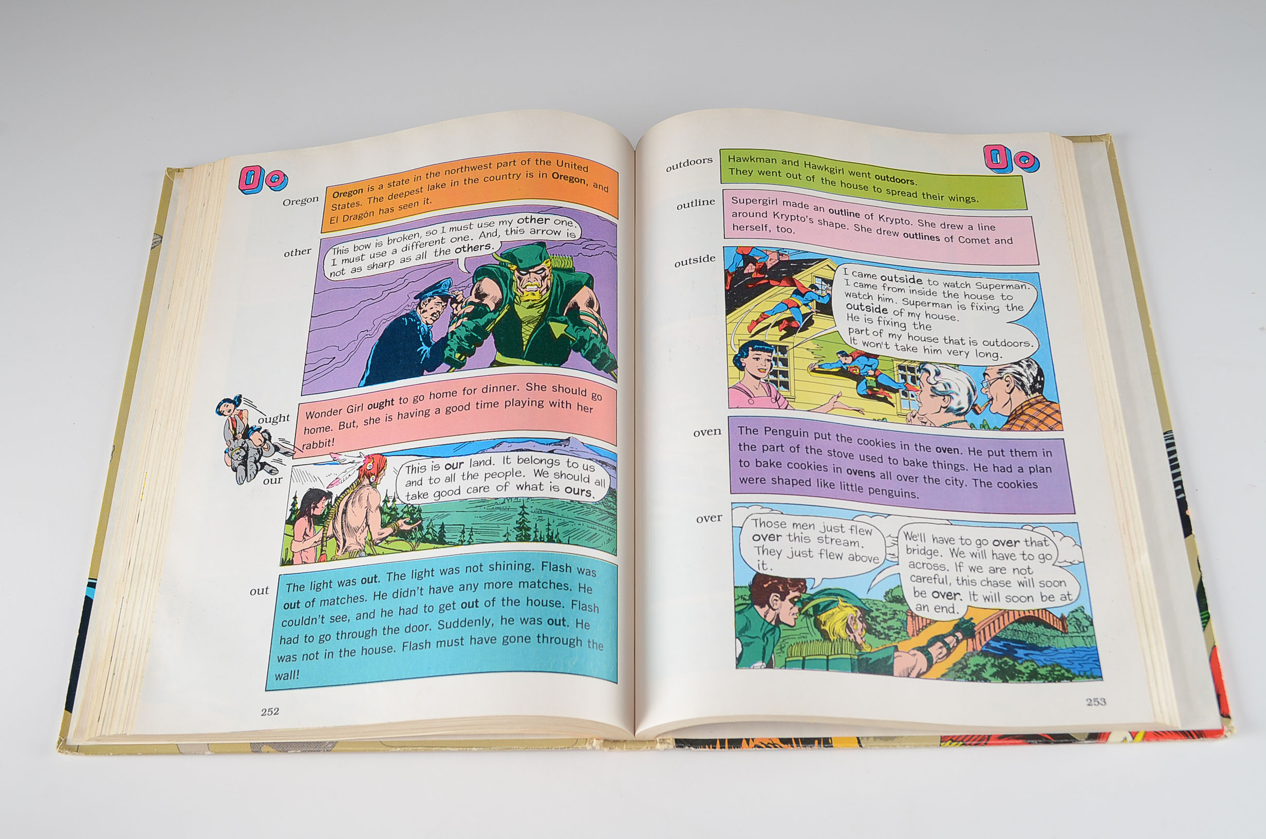 "The Super Dictionary" With DC Comics Reference, circa 1978