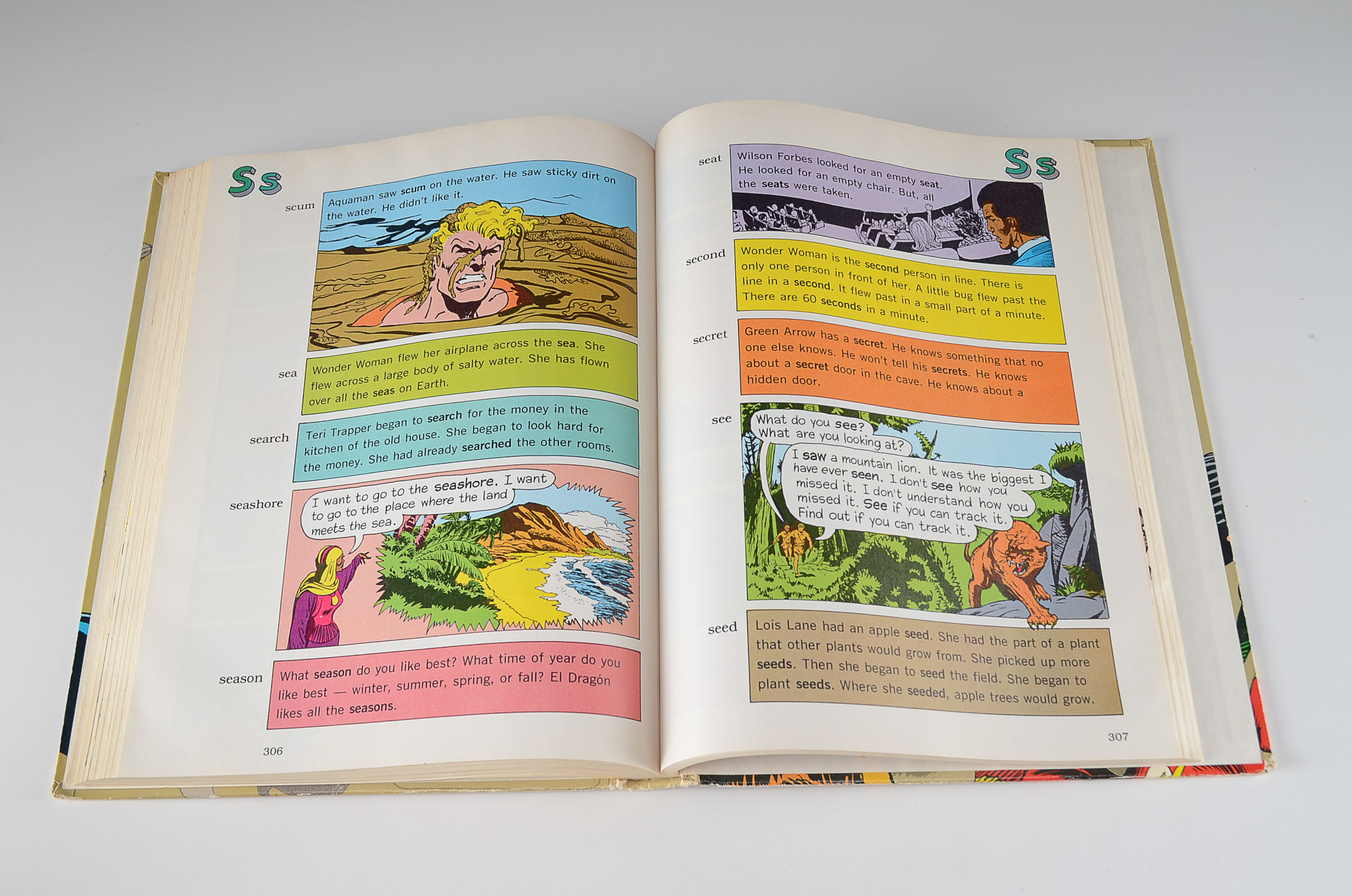 "The Super Dictionary" With DC Comics Reference, circa 1978