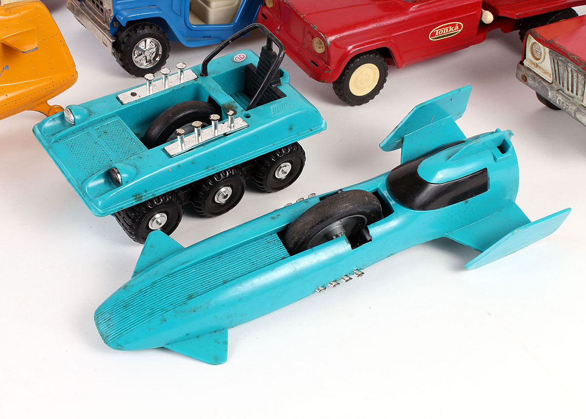 Vintage Tonka and Hubley Die-Cast Toy Vehicles