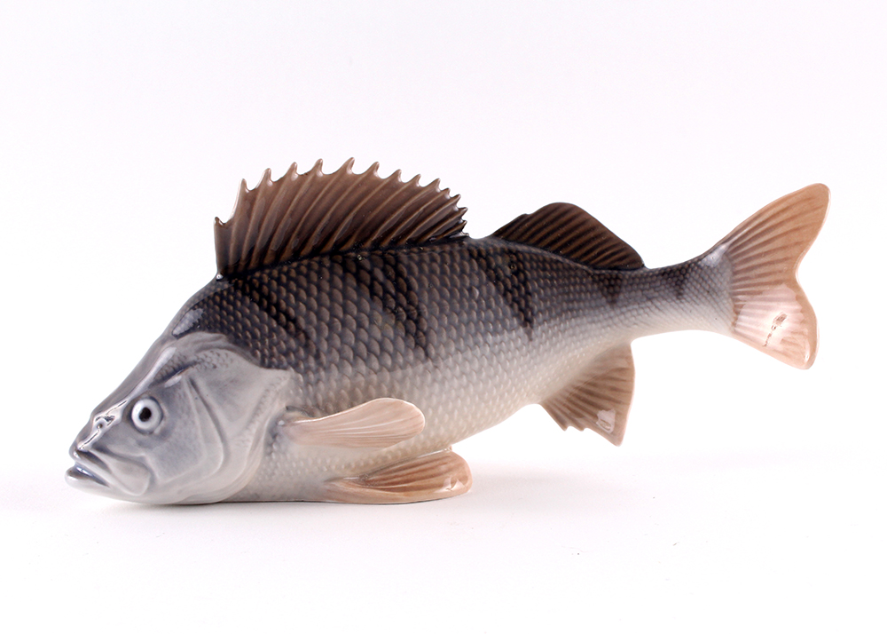 Royal Copenhagen "Perch" Porcelain Figurine