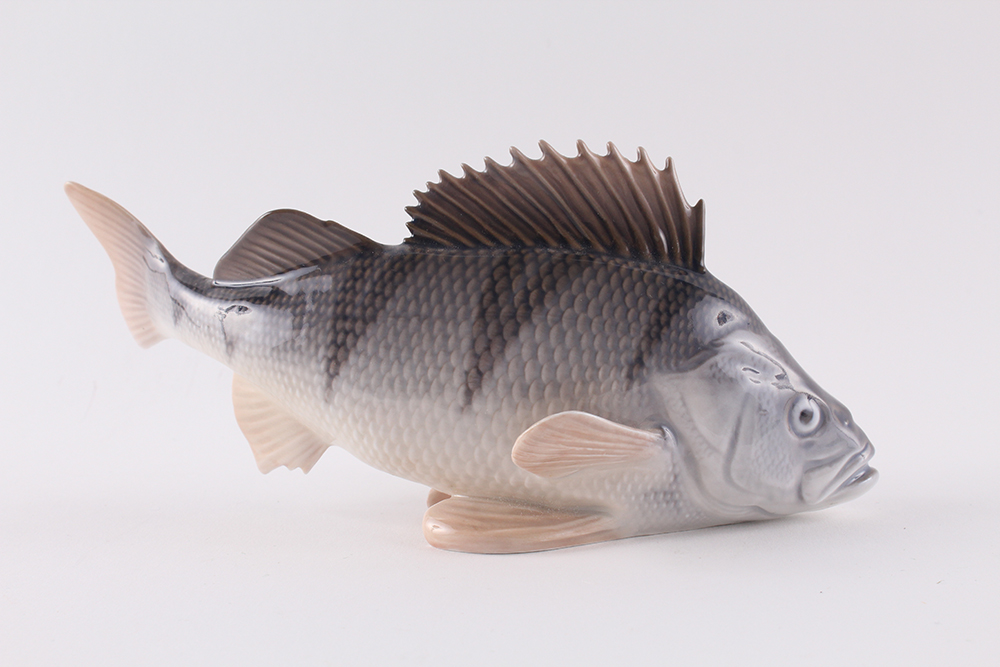 Royal Copenhagen "Perch" Porcelain Figurine