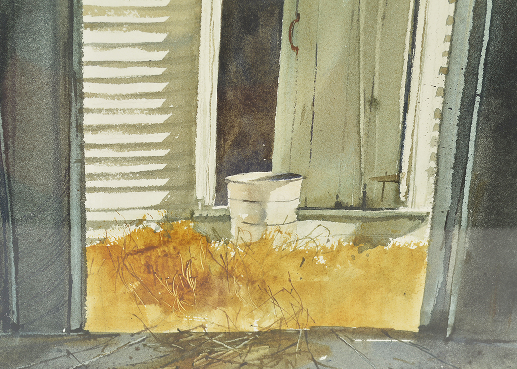 Framed Original Signed Watercolor by Keith Spears Jr. from 1976