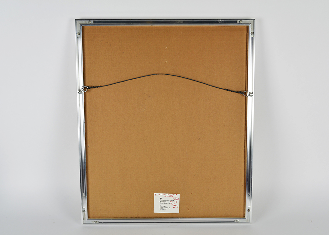 Framed Original Signed Watercolor by Keith Spears Jr. from 1976