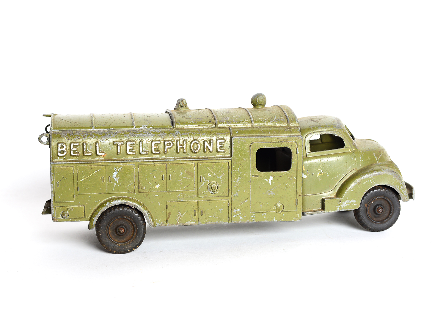 Vintage Bell Telephone Metal Toy Truck