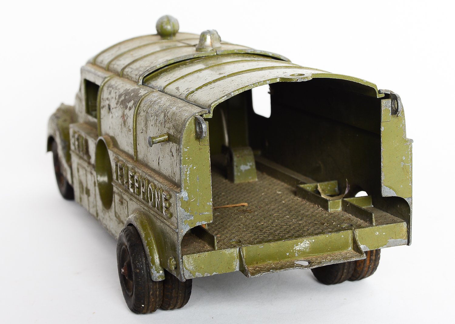Vintage Bell Telephone Metal Toy Truck