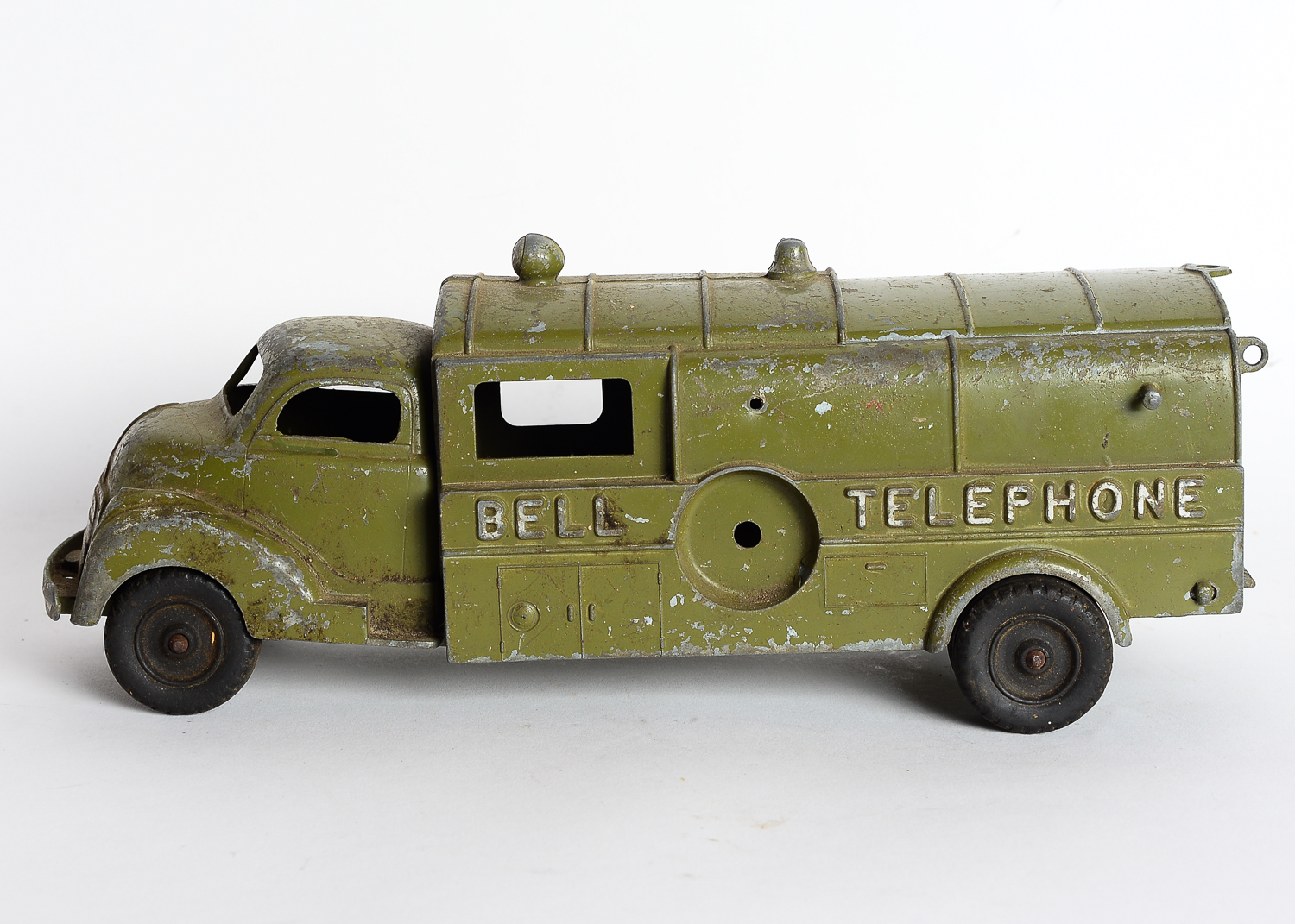 Vintage Bell Telephone Metal Toy Truck