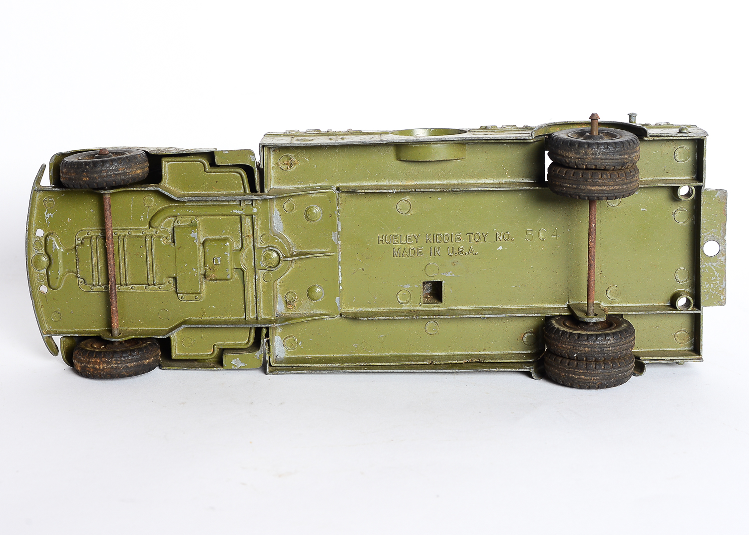 Vintage Bell Telephone Metal Toy Truck