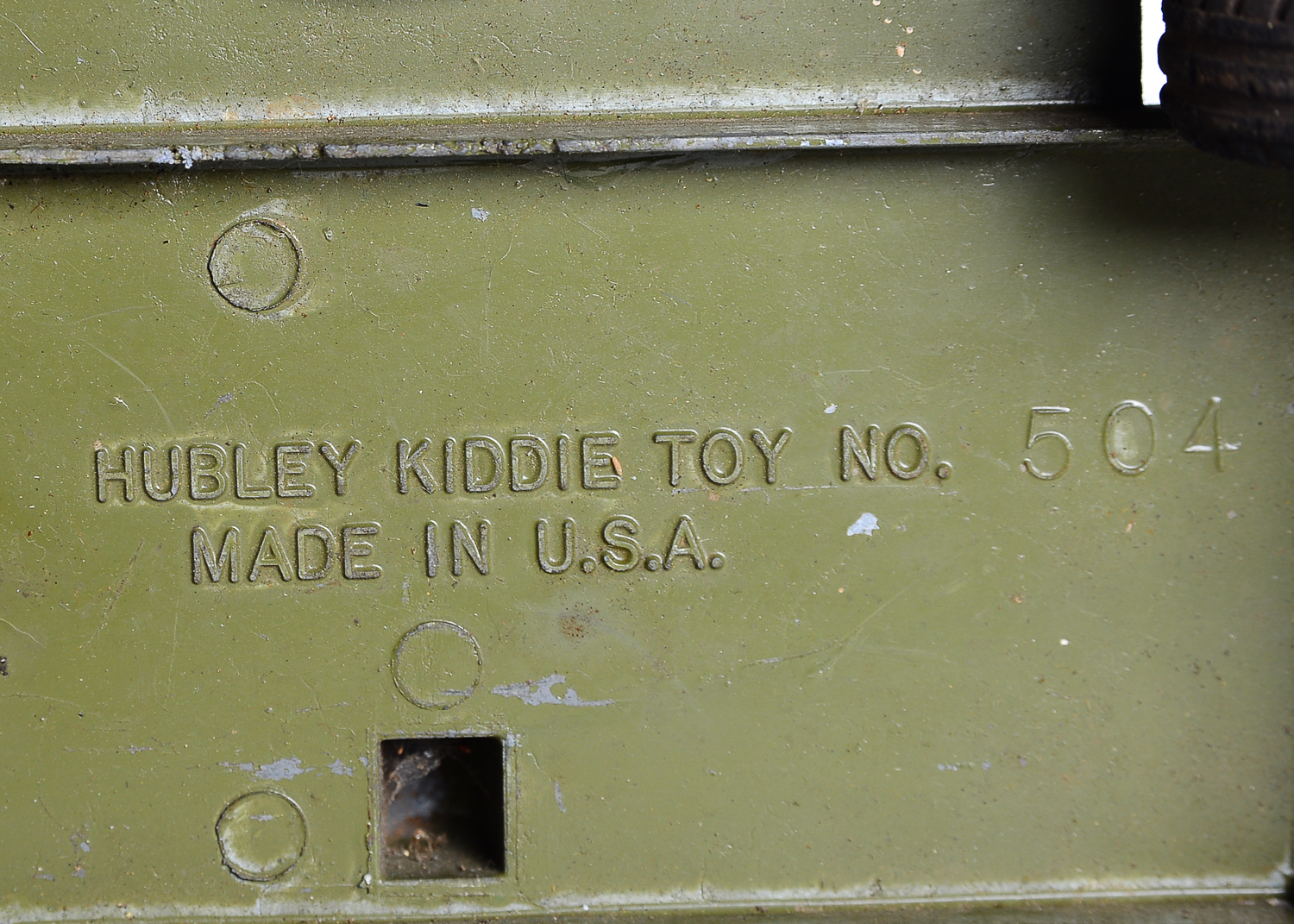 Vintage Bell Telephone Metal Toy Truck