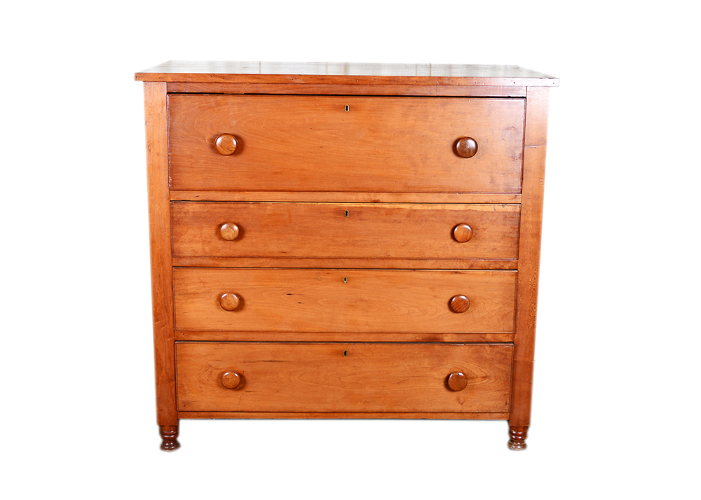 Antique American Federal Cherry Chest of Drawers