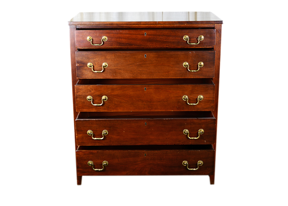 Chippendale Style Mahogany Chest of Drawers