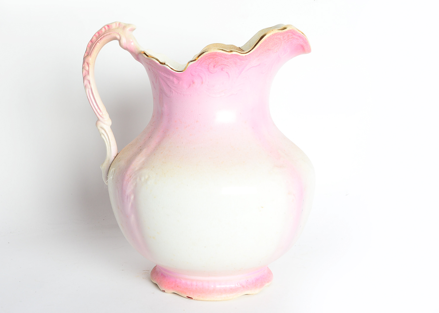 Collection of Ceramic Wash Basins and Water Pitchers