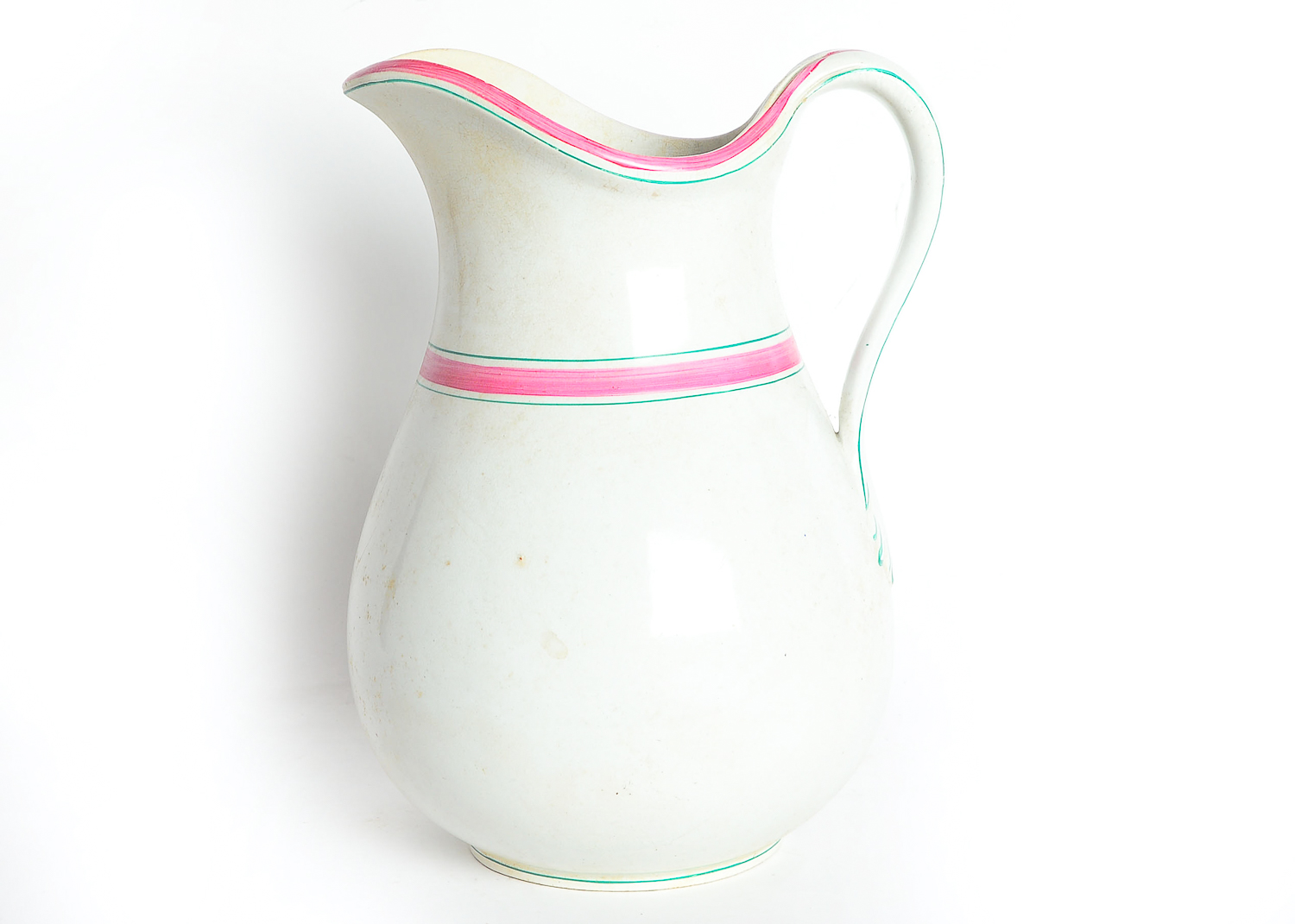 Collection of Ceramic Wash Basins and Water Pitchers