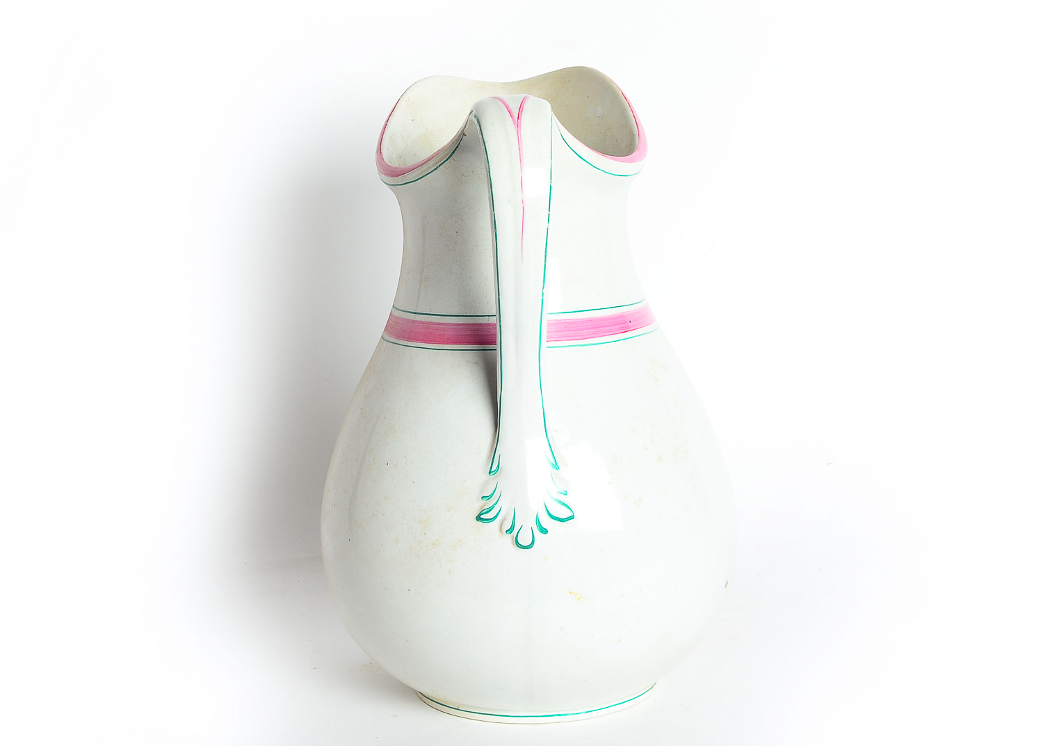 Collection of Ceramic Wash Basins and Water Pitchers