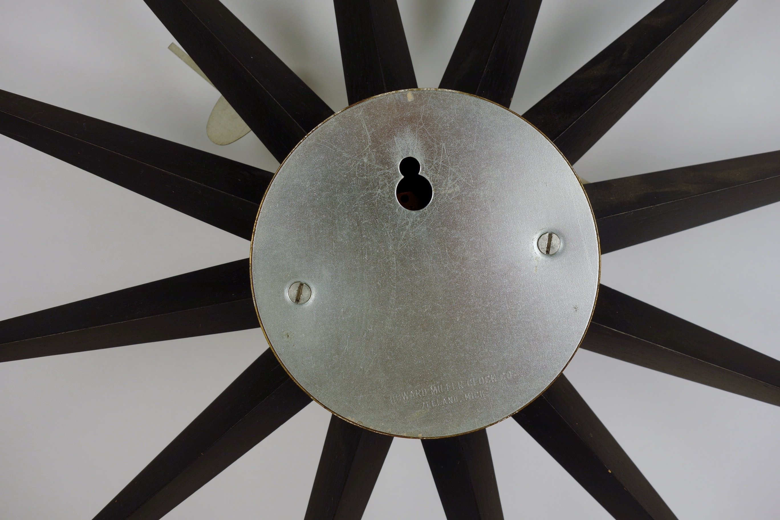 Mid Century Modern George Nelson for Howard Miller Wall Clock