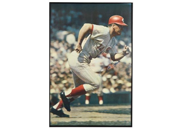 Pete Rose Signed 1968 Sports Illustrated Poster