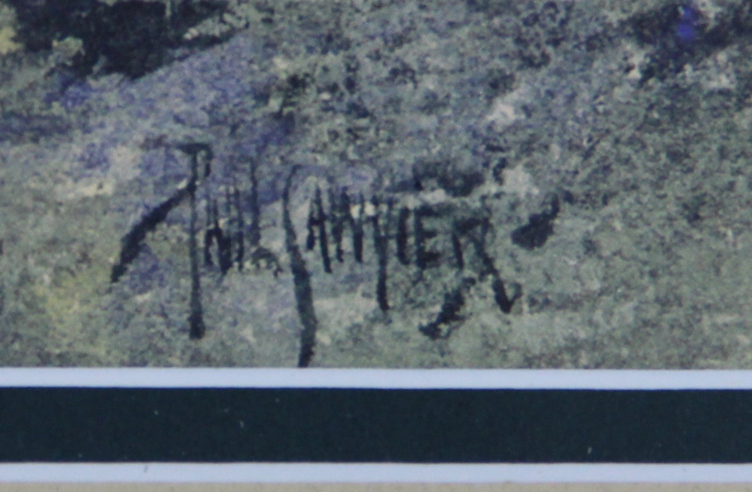 Paul Sawyier "Church's Grove" Limited Edition Lithograph