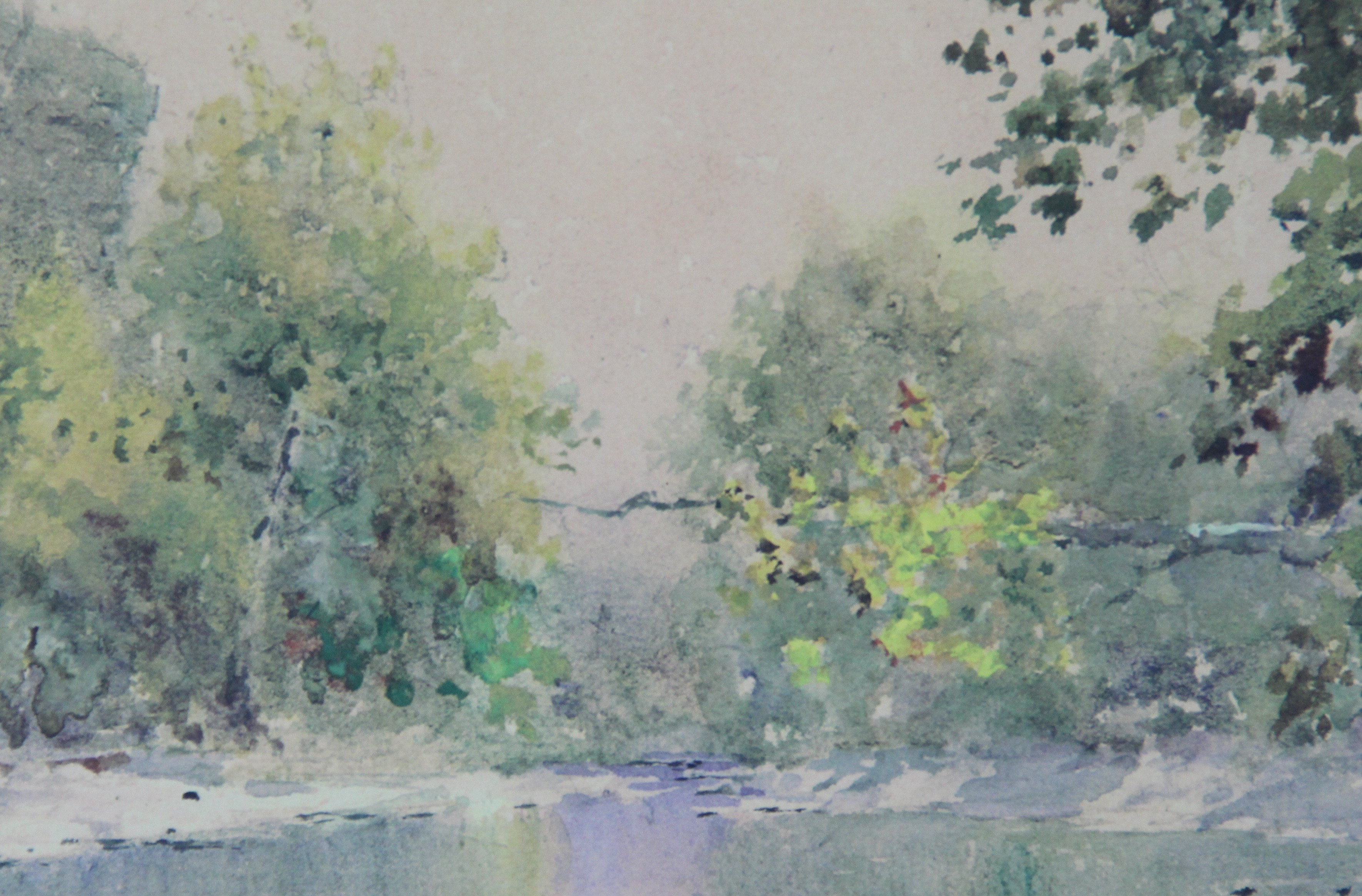 Paul Sawyier "Church's Grove" Limited Edition Lithograph