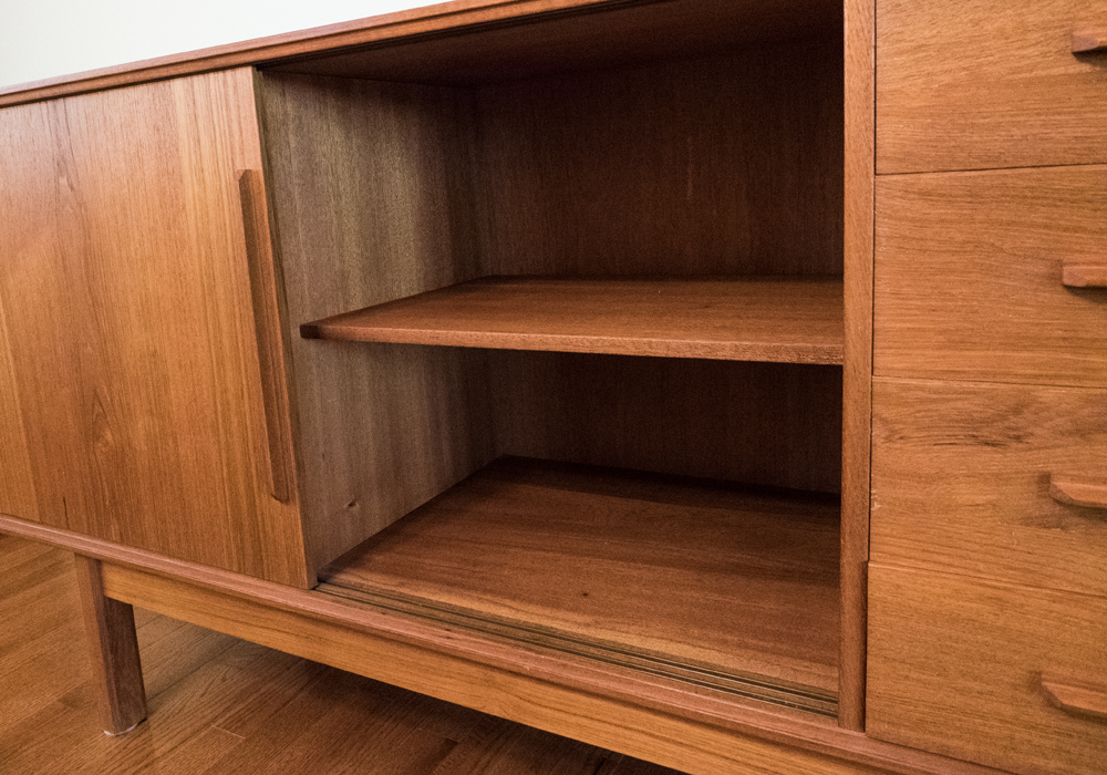 Danish Mid Century Modern Teak Buffet