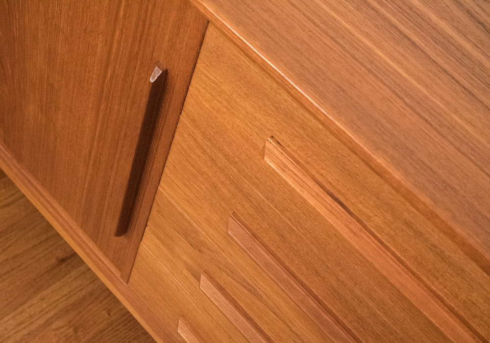 Danish Mid Century Modern Teak Buffet