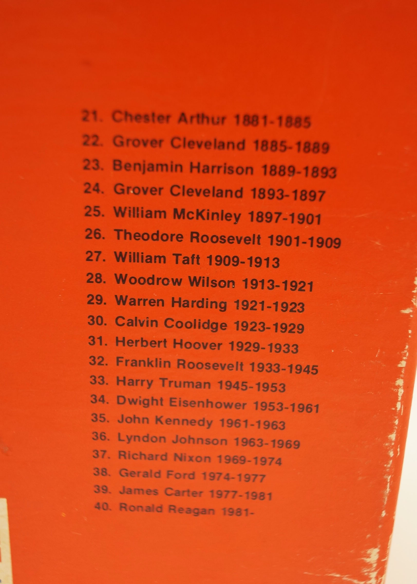 Vintage Set of President's Pencil Box and Old Quarter Sack