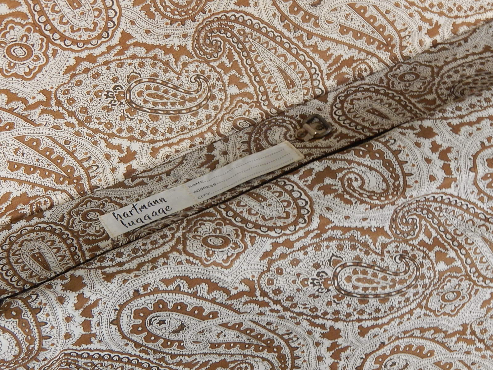 Vintage Hartmann Tweed and Leather Luggage