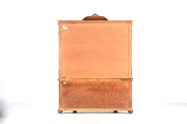 China Display Cabinet and Sideboard with Marble Accents