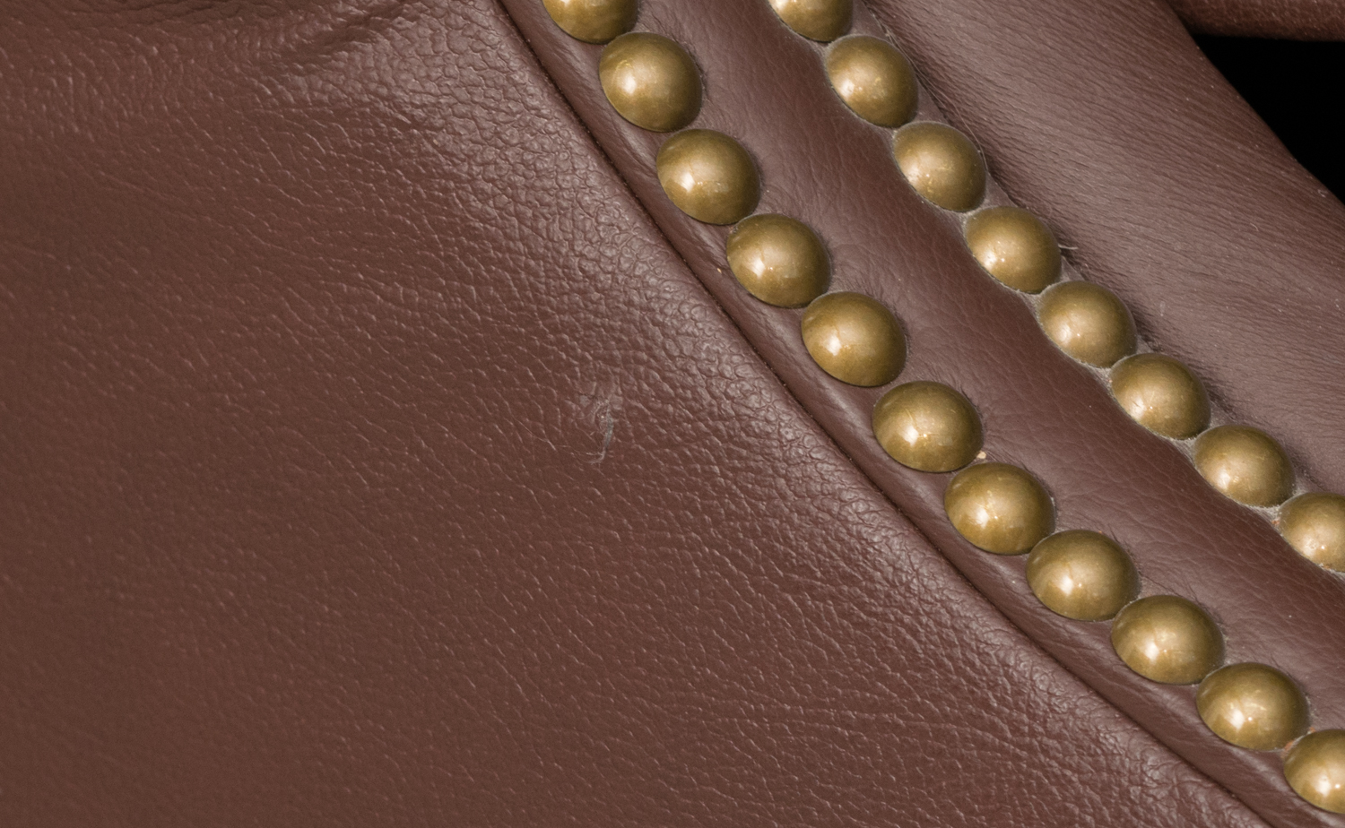 Lane Furniture Brown Leather Wingback Recliner