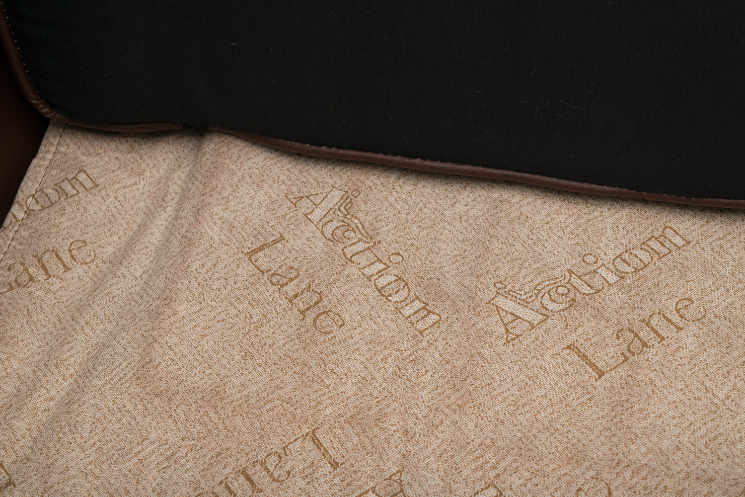 Lane Furniture Brown Leather Wingback Recliner