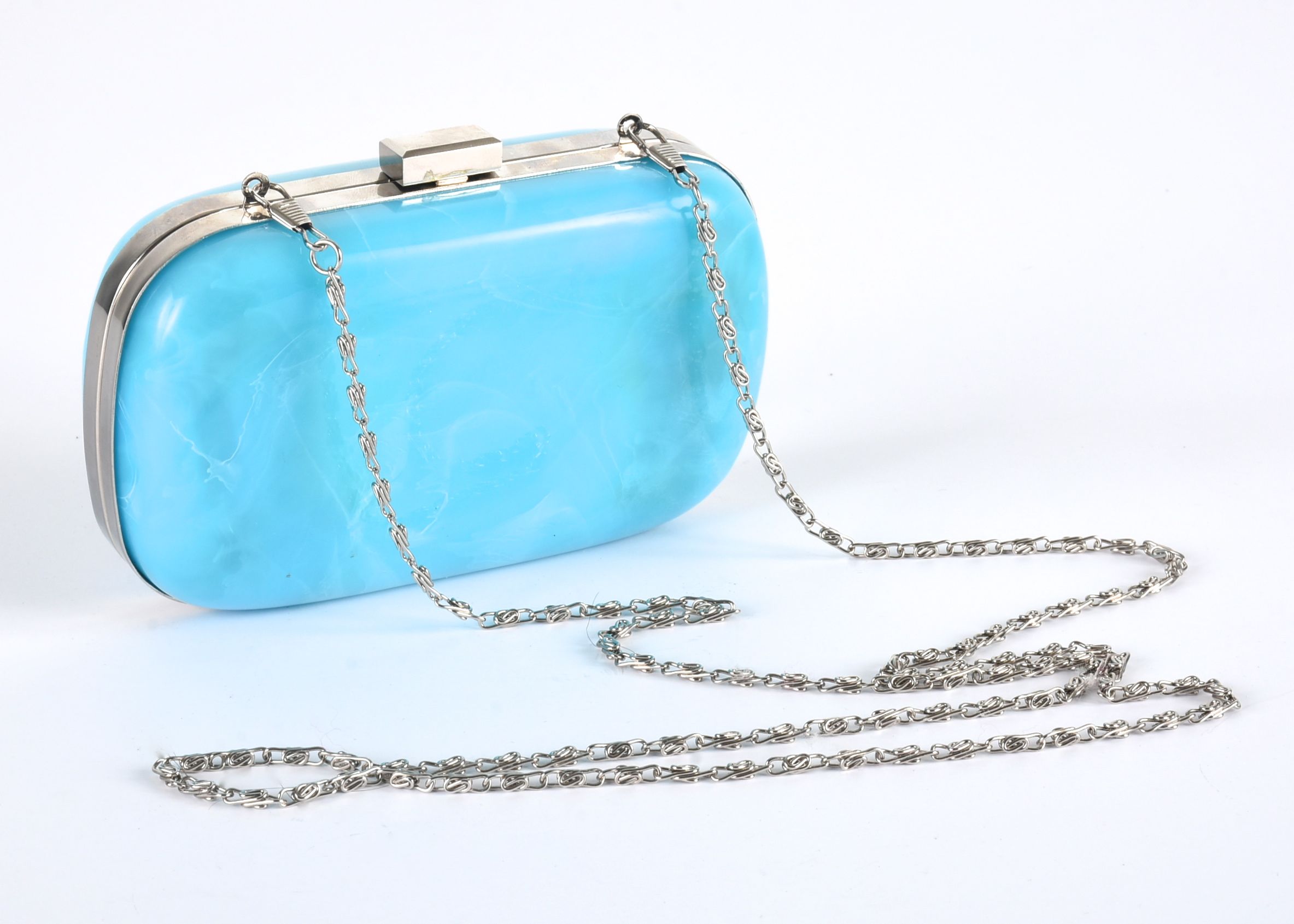 Kate Landry Clutch Purse and Costume Jewelry