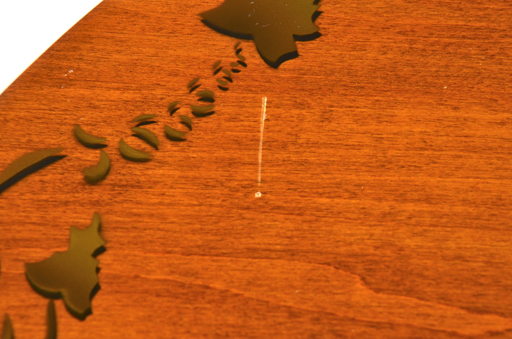 Heywood Wakefield Drop-Leaf Cricket Table