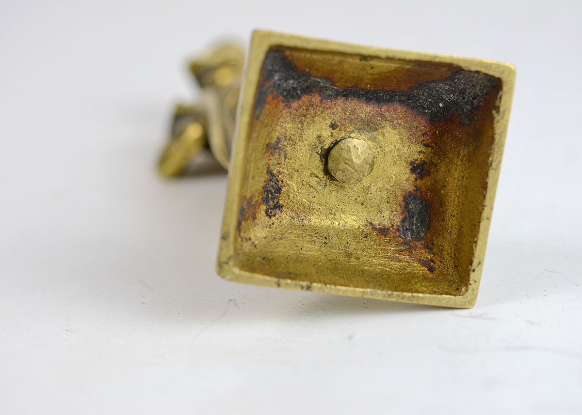 Cast Brass Commemorative Waterloo Napoleon Statuette