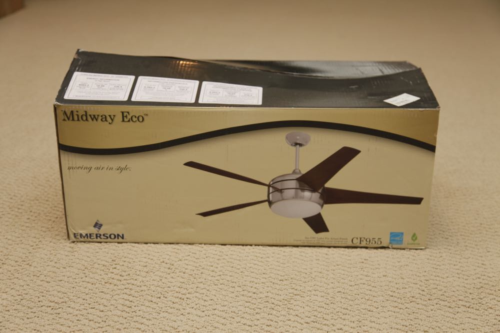 Emerson CF955 Midway Eco 54" 5 Blade Ceiling Fan