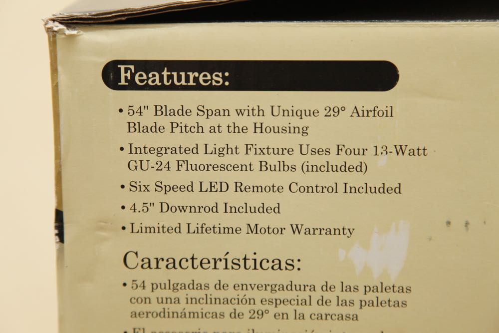 Emerson CF955 Midway Eco 54" 5 Blade Ceiling Fan