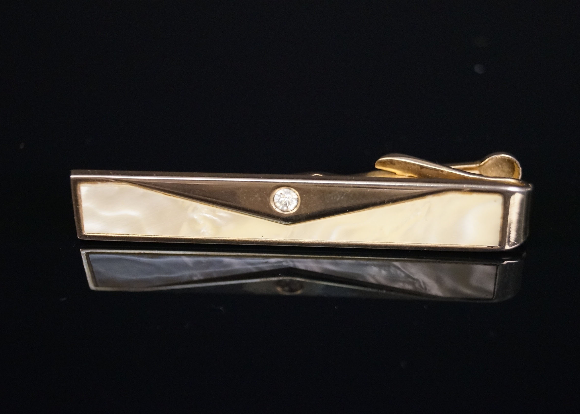 Vintage Cuff Links and Tie Bar