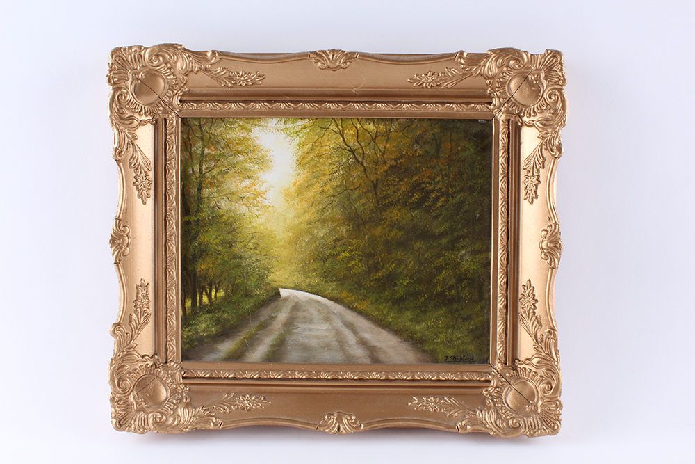 Jack Strickland Oil on Canvas Board Paintings