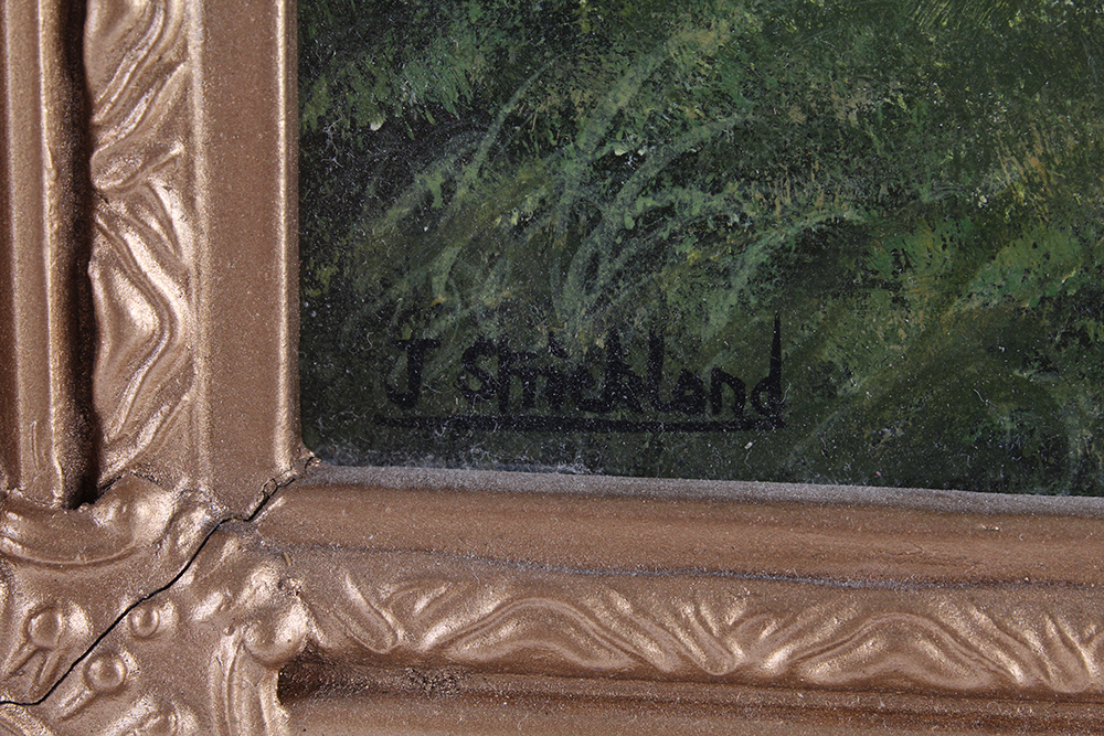 Jack Strickland Oil on Canvas Board Paintings