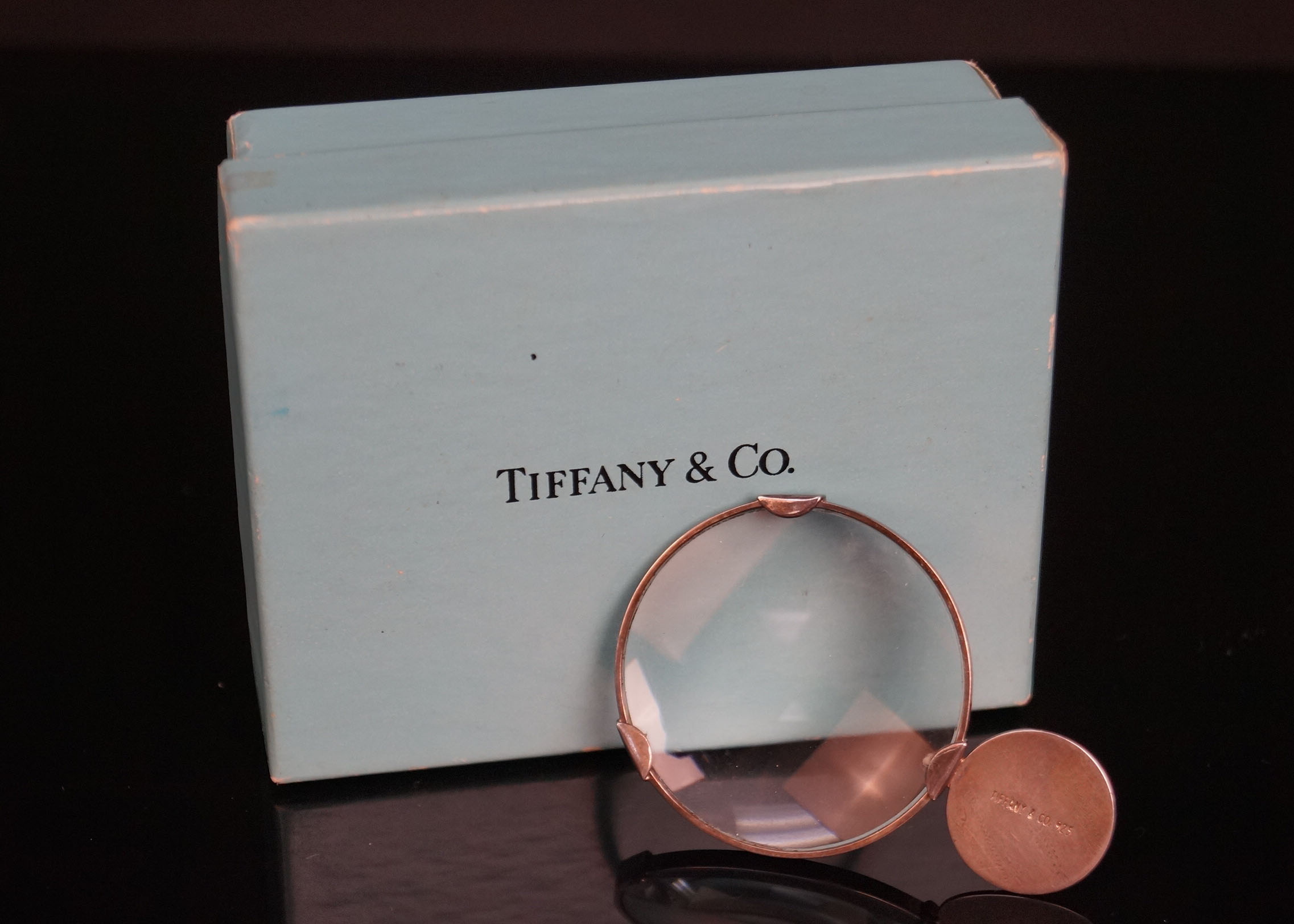 Vintage Tiffany & Co. Sterling Silver Magnifying Glass