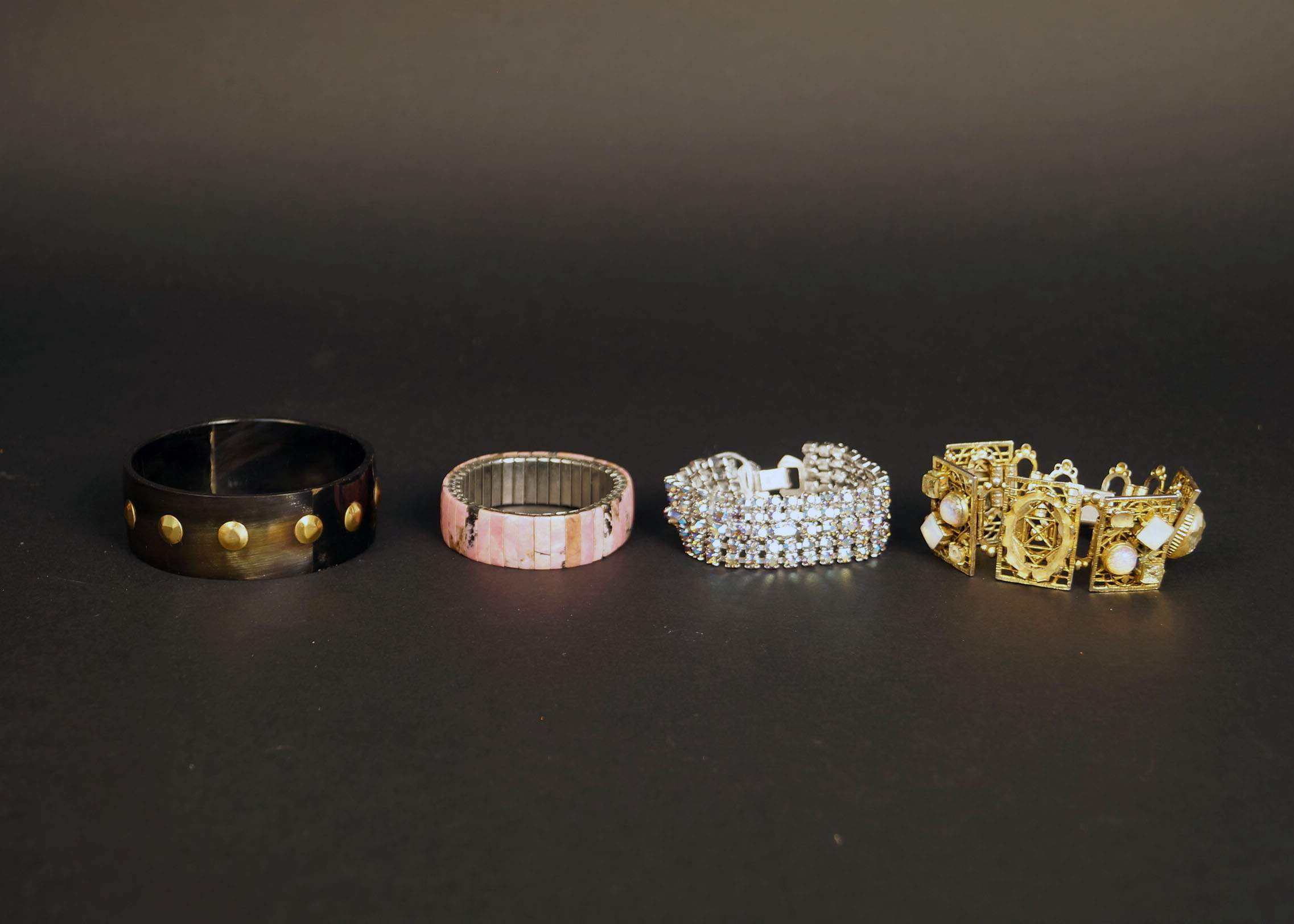 Assortment of Vintage Fashion Bracelets