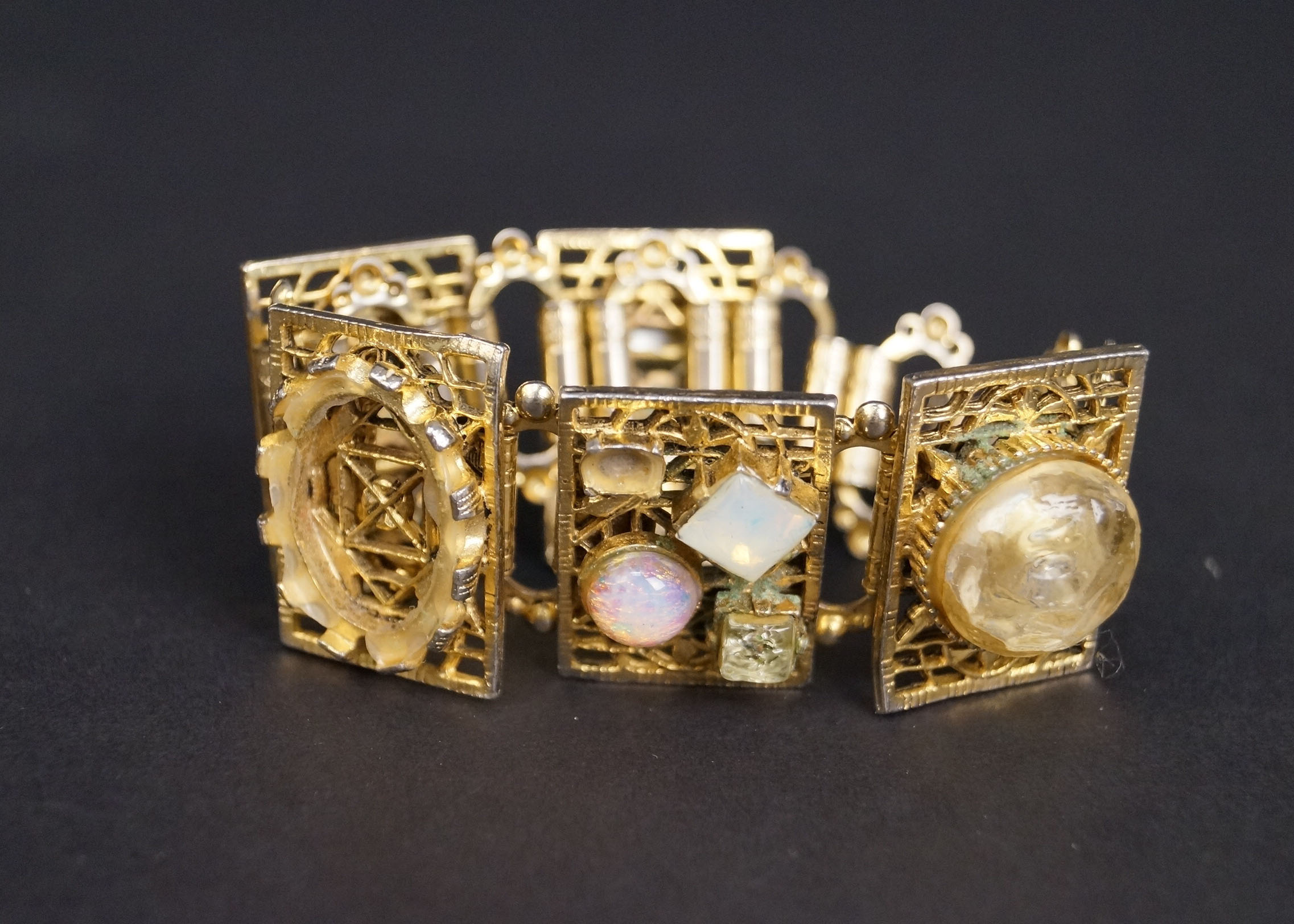 Assortment of Vintage Fashion Bracelets