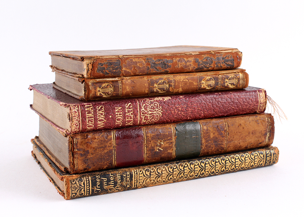 Antique Poetry Tomes