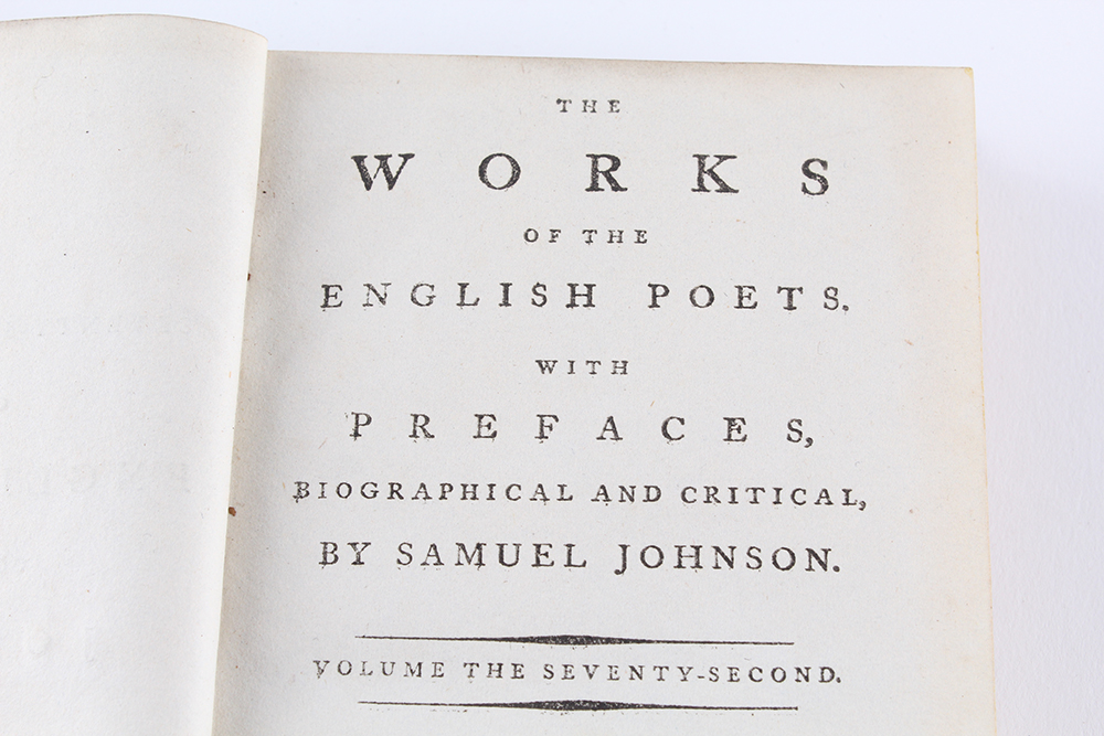 Antique Poetry Tomes