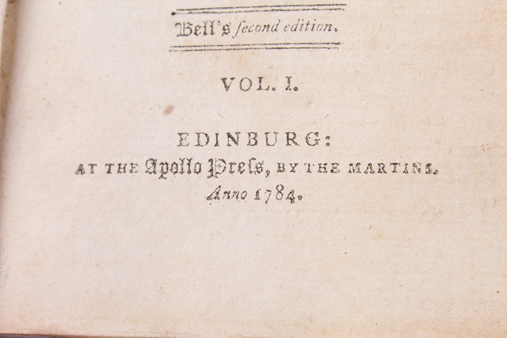 Antique Poetry Tomes