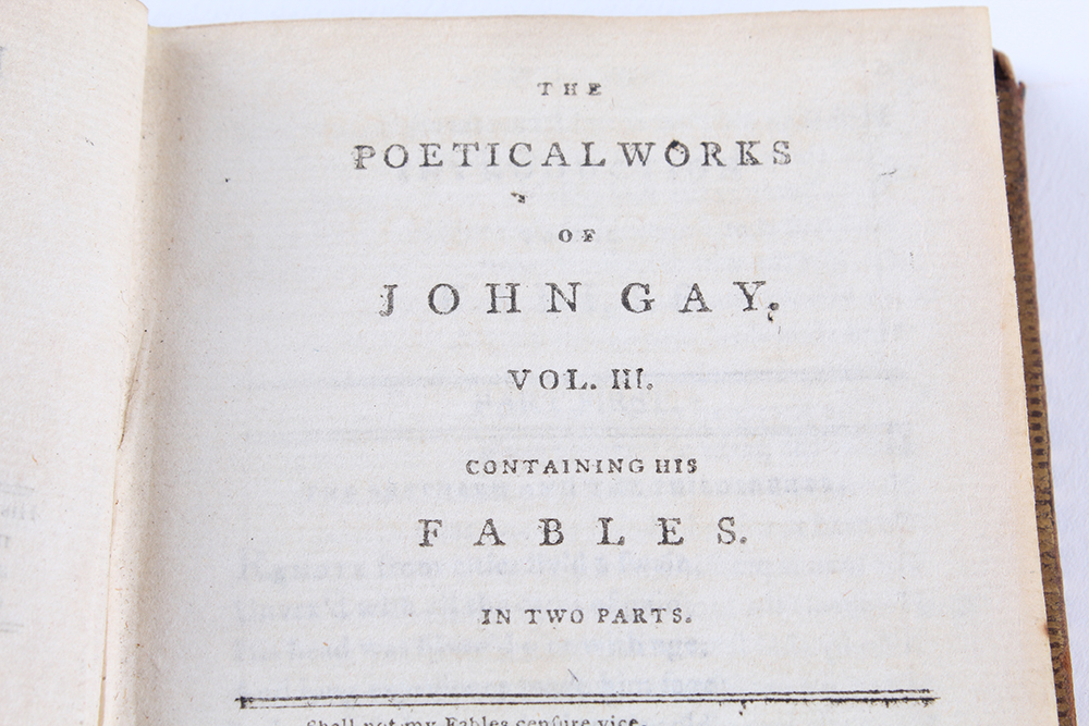 Antique Poetry Tomes