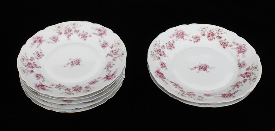 China Plates and Limoges Pitcher