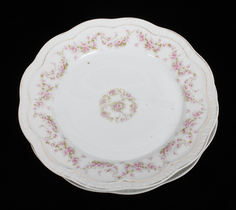 China Plates and Limoges Pitcher